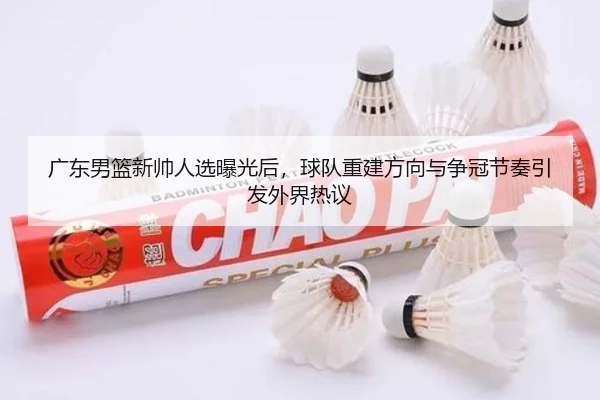 广东男篮新帅人选曝光后，球队重建方向与争冠节奏引发外界热议